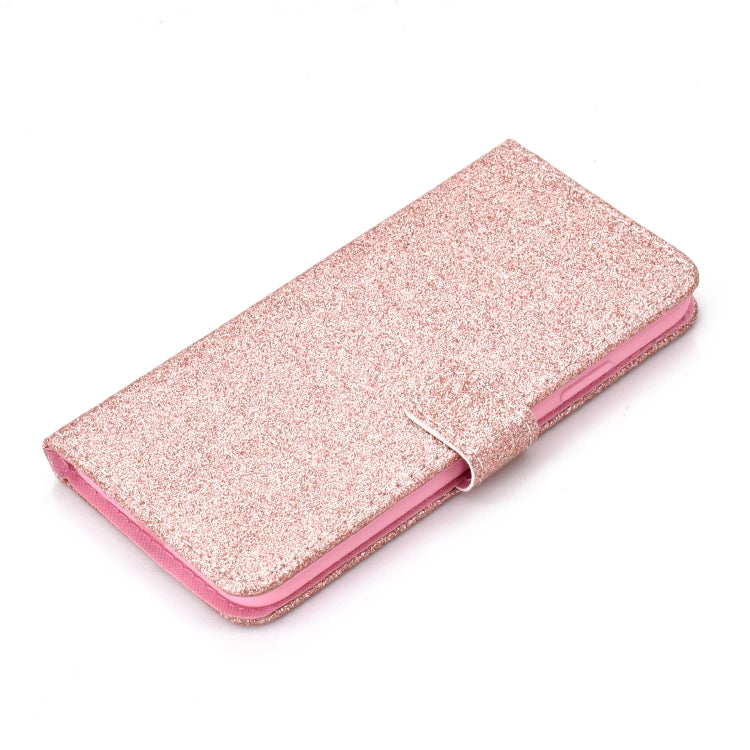 For iPhone 11 Glitter Powder Horizontal Flip Leather Case with Card Slots & Holder & Photo Frame & Wallet