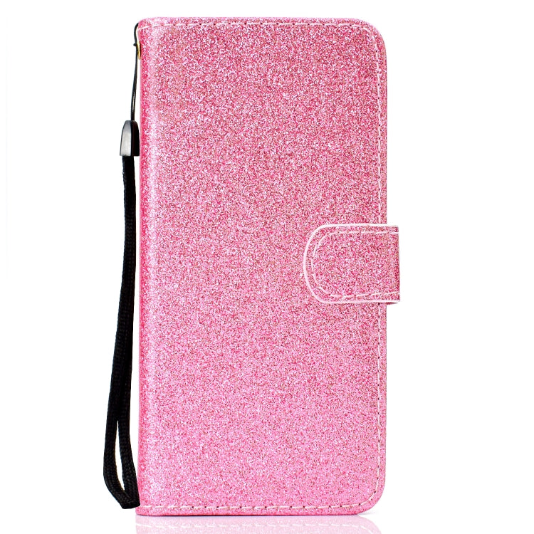 Fro iPhone 11 Pro Max Glitter Powder Horizontal Flip Leather Case with Card Slots & Holder & Photo Frame & Wallet
