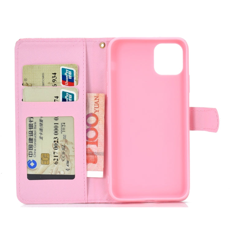 Fro iPhone 11 Pro Max Glitter Powder Horizontal Flip Leather Case with Card Slots & Holder & Photo Frame & Wallet
