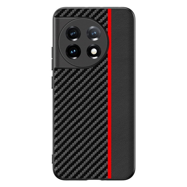 For OnePlus 11 Ultra-thin Carbon Fiber Texture Printing Phone Case