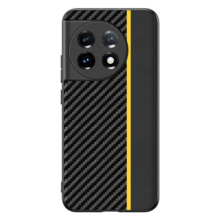For OnePlus 11 Ultra-thin Carbon Fiber Texture Printing Phone Case
