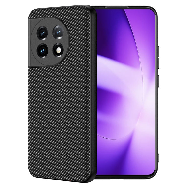For OnePlus 11 Ultra-thin Carbon Fiber Texture Printing Phone Case