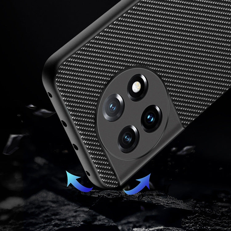 For OnePlus 11 Ultra-thin Carbon Fiber Texture Printing Phone Case