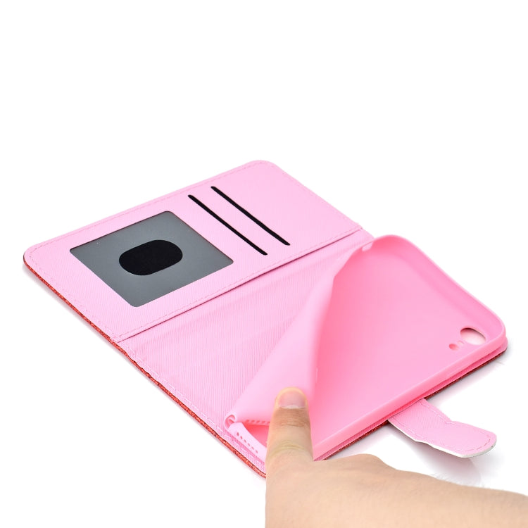 For iPhone XR Glitter Powder Horizontal Flip Leather Case with Card Slots & Holder & Photo Frame & Wallet