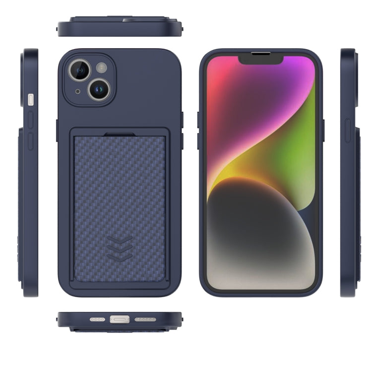 For iPhone 14 Magic Cards Box TPU + PC Phone Case