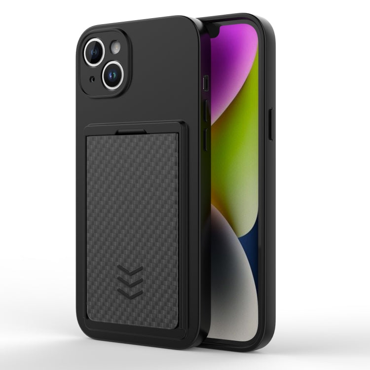 For iPhone 14 Plus Magic Cards Box TPU + PC Phone Case
