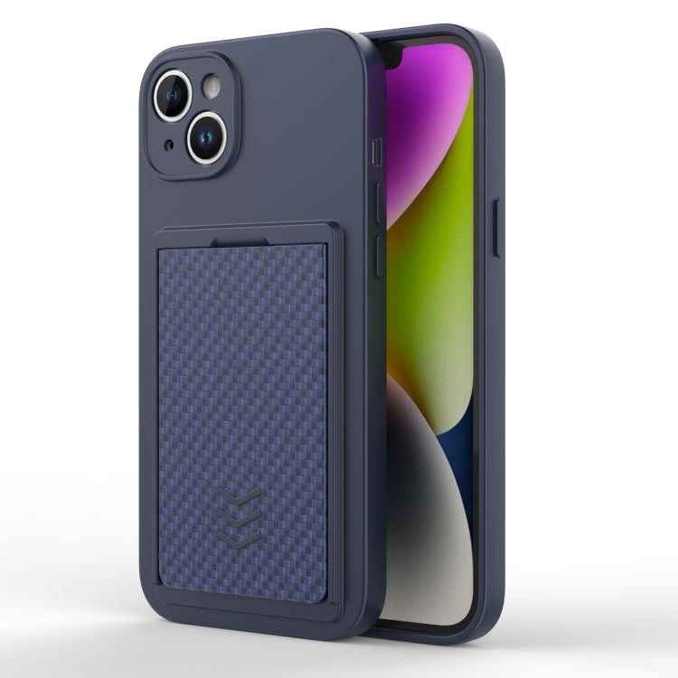 For iPhone 14 Plus Magic Cards Box TPU + PC Phone Case