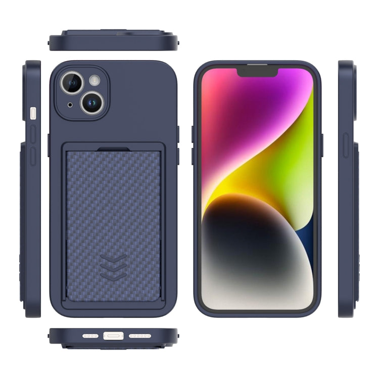 For iPhone 14 Plus Magic Cards Box TPU + PC Phone Case