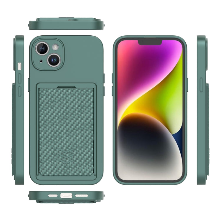 For iPhone 14 Plus Magic Cards Box TPU + PC Phone Case