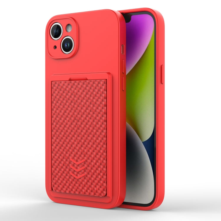 For iPhone 14 Plus Magic Cards Box TPU + PC Phone Case