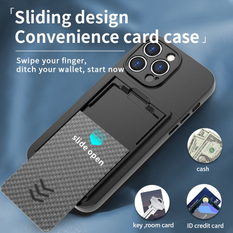 For iPhone 14 Plus Magic Cards Box TPU + PC Phone Case