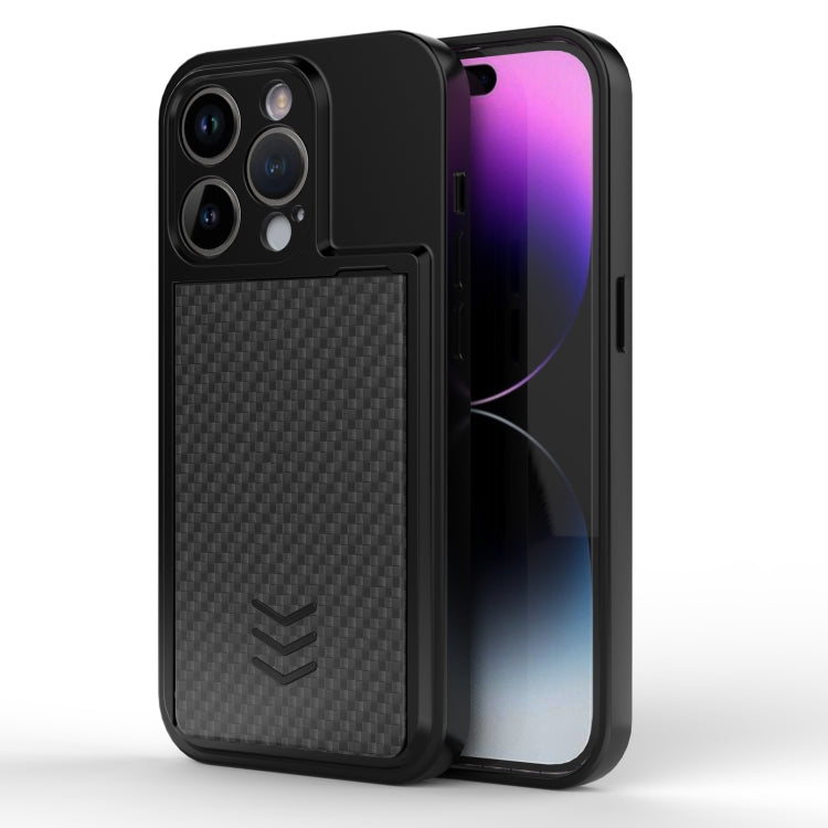 For iPhone 14 Pro Magic Cards Box TPU + PC Phone Case