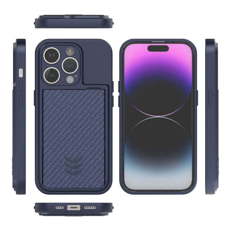 For iPhone 14 Pro Magic Cards Box TPU + PC Phone Case