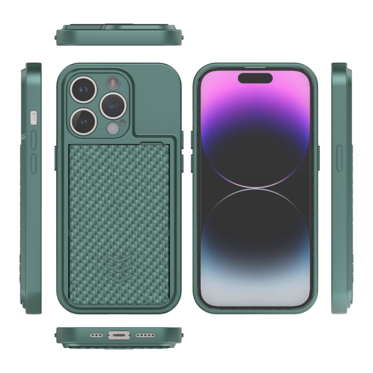 For iPhone 14 Pro Magic Cards Box TPU + PC Phone Case