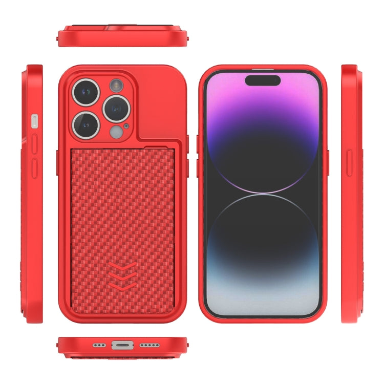 For iPhone 14 Pro Magic Cards Box TPU + PC Phone Case