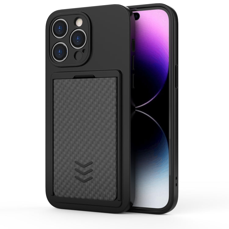 For iPhone 14 Pro Max Magic Cards Box TPU + PC Phone Case
