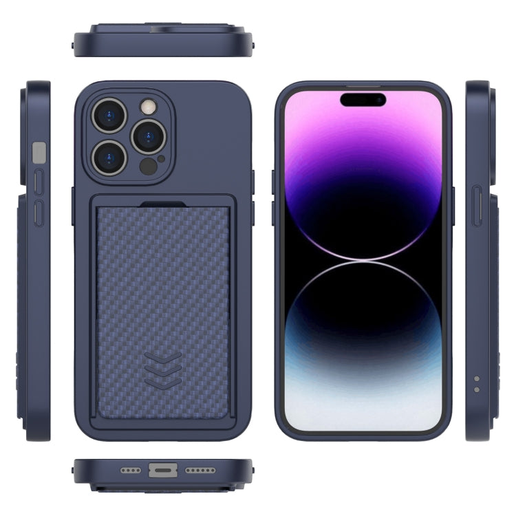 For iPhone 14 Pro Max Magic Cards Box TPU + PC Phone Case