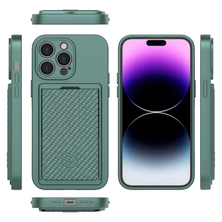 For iPhone 14 Pro Max Magic Cards Box TPU + PC Phone Case