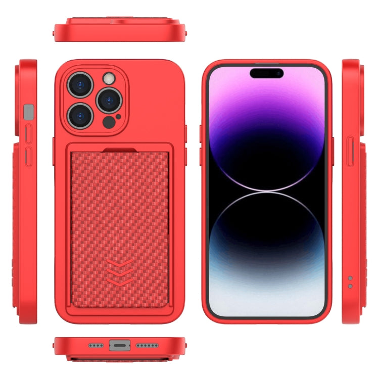 For iPhone 14 Pro Max Magic Cards Box TPU + PC Phone Case