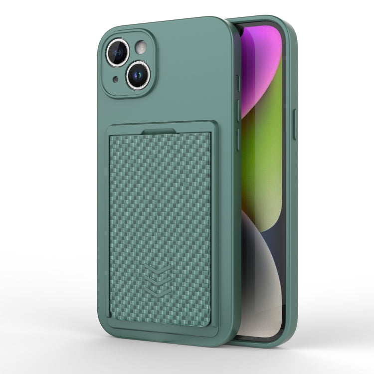 For iPhone 13 Magic Cards Box TPU + PC Phone Case