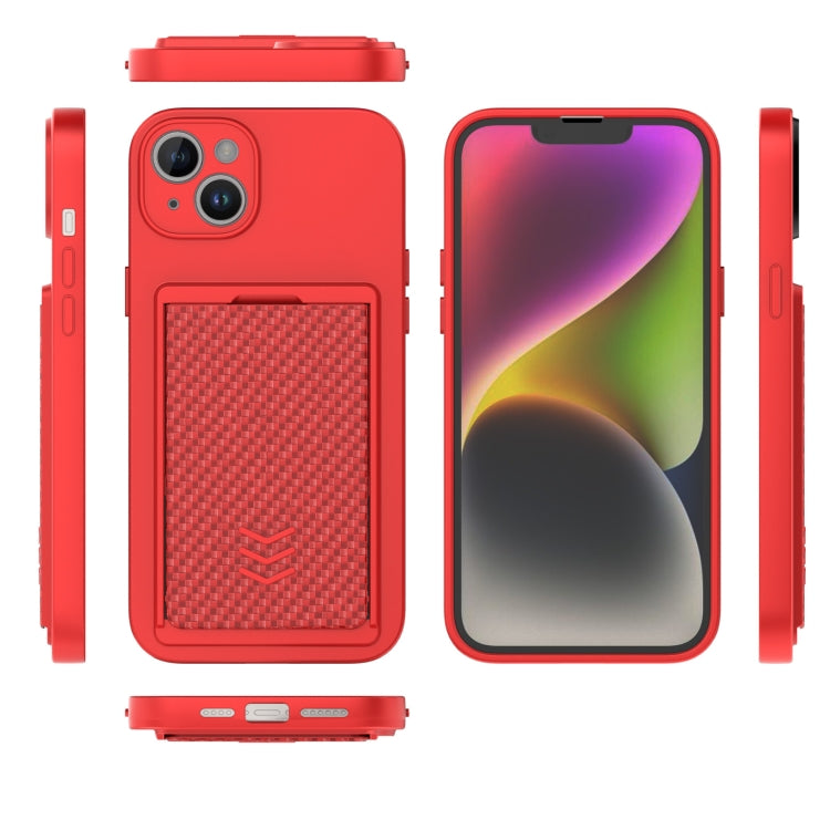 For iPhone 13 Magic Cards Box TPU + PC Phone Case