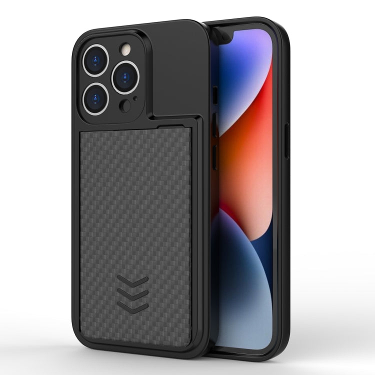 For iPhone 13 Pro Magic Cards Box TPU + PC Phone Case