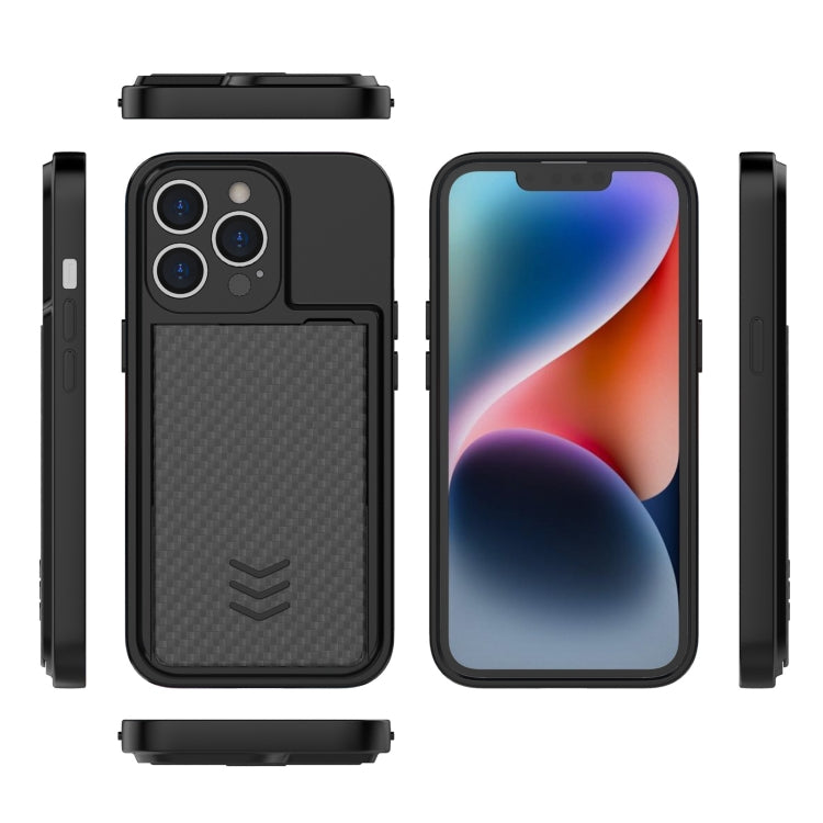 For iPhone 13 Pro Magic Cards Box TPU + PC Phone Case
