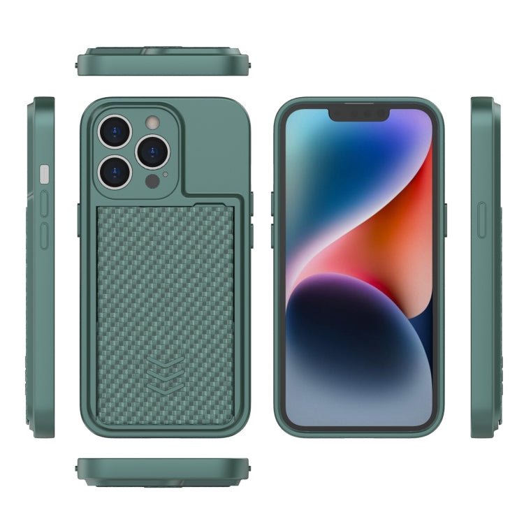 For iPhone 13 Pro Magic Cards Box TPU + PC Phone Case