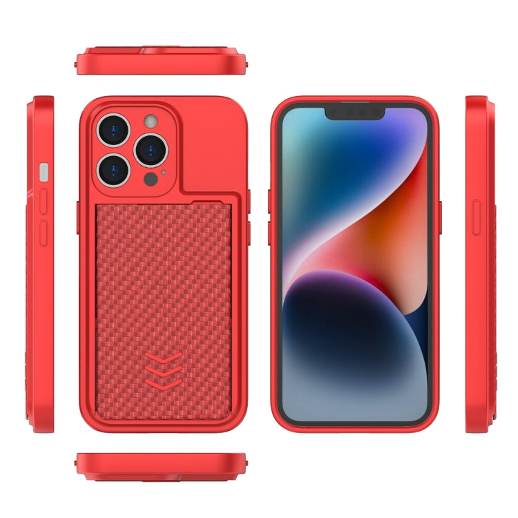 For iPhone 13 Pro Magic Cards Box TPU + PC Phone Case
