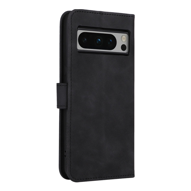 For Google Pixel 8 Pro Skin Feel Magnetic Flip Leather Phone Case