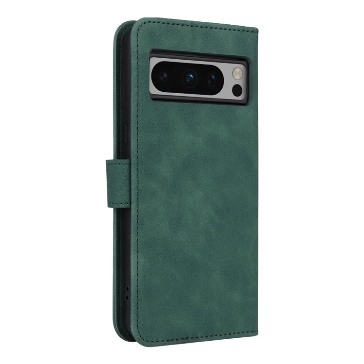 For Google Pixel 8 Pro Skin Feel Magnetic Flip Leather Phone Case
