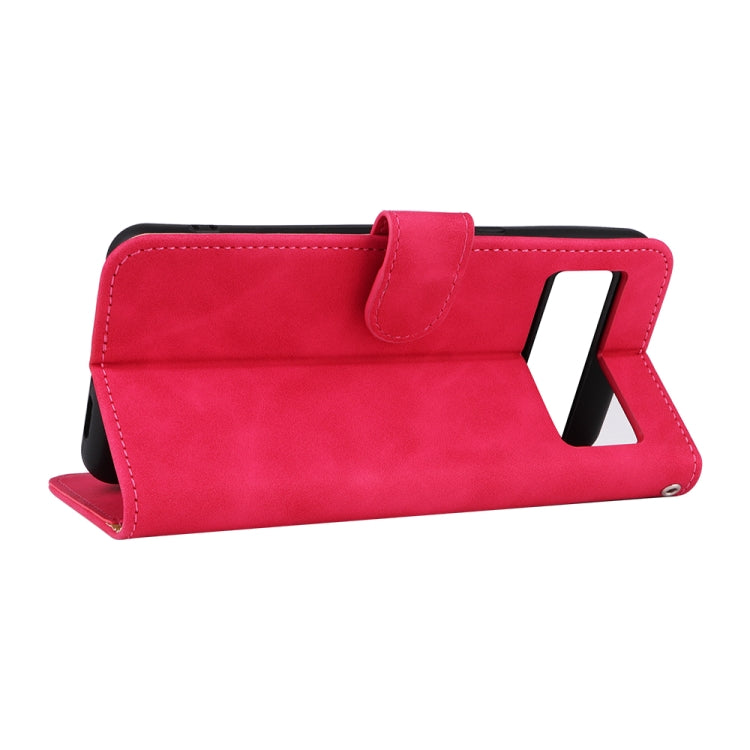 For Google Pixel 8 Pro Skin Feel Magnetic Flip Leather Phone Case