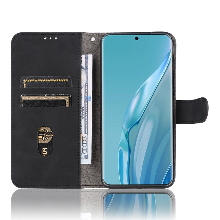 For Huawei P60 Art Skin Feel Magnetic Flip Leather Phone Case