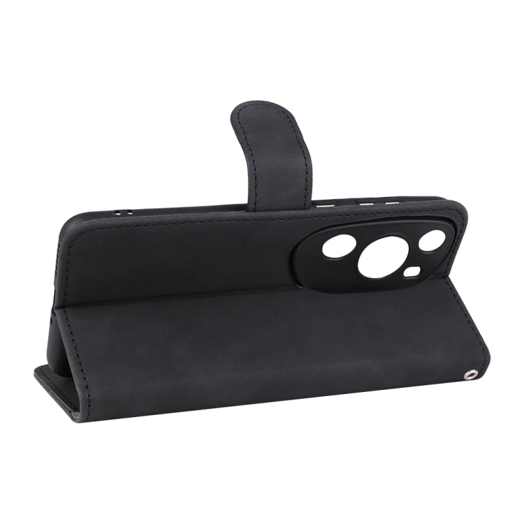 For Huawei P60 Art Skin Feel Magnetic Flip Leather Phone Case