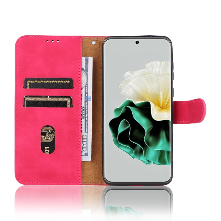 For Huawei P60 / P60 Pro Skin Feel Magnetic Flip Leather Phone Case