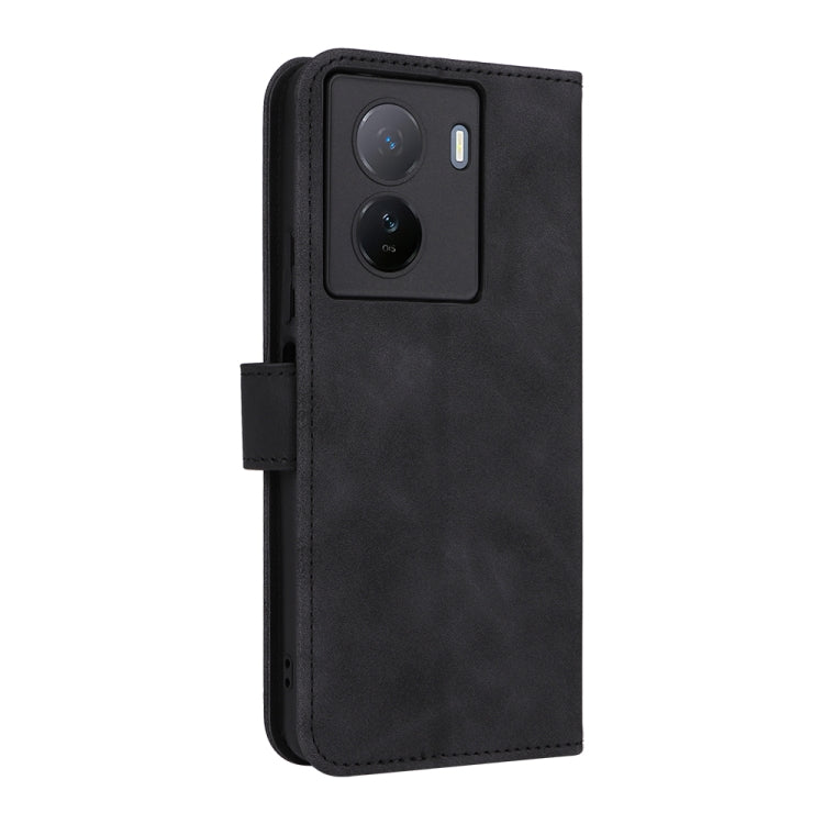 For vivo iQOO Z7 Skin Feel Magnetic Flip Leather Phone Case