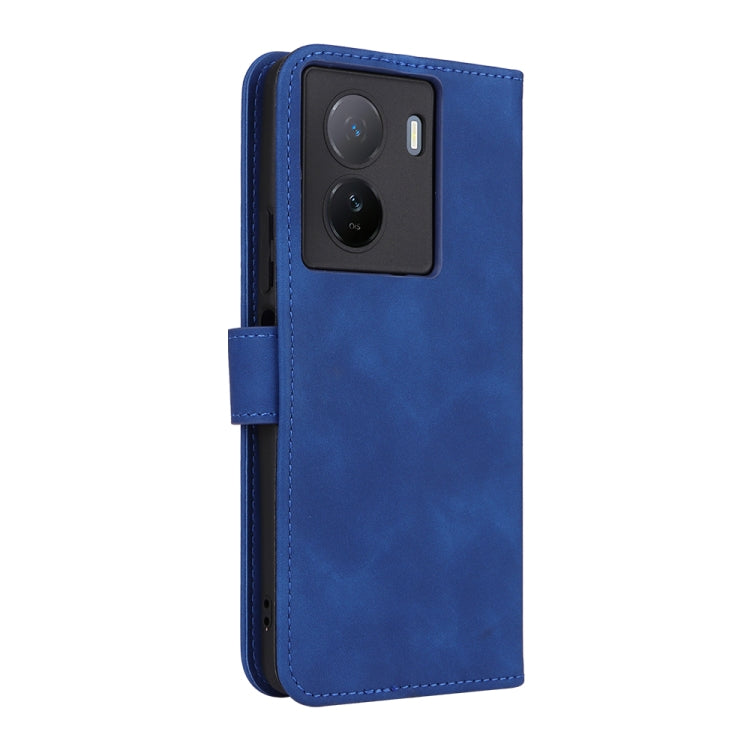 For vivo iQOO Z7 Skin Feel Magnetic Flip Leather Phone Case