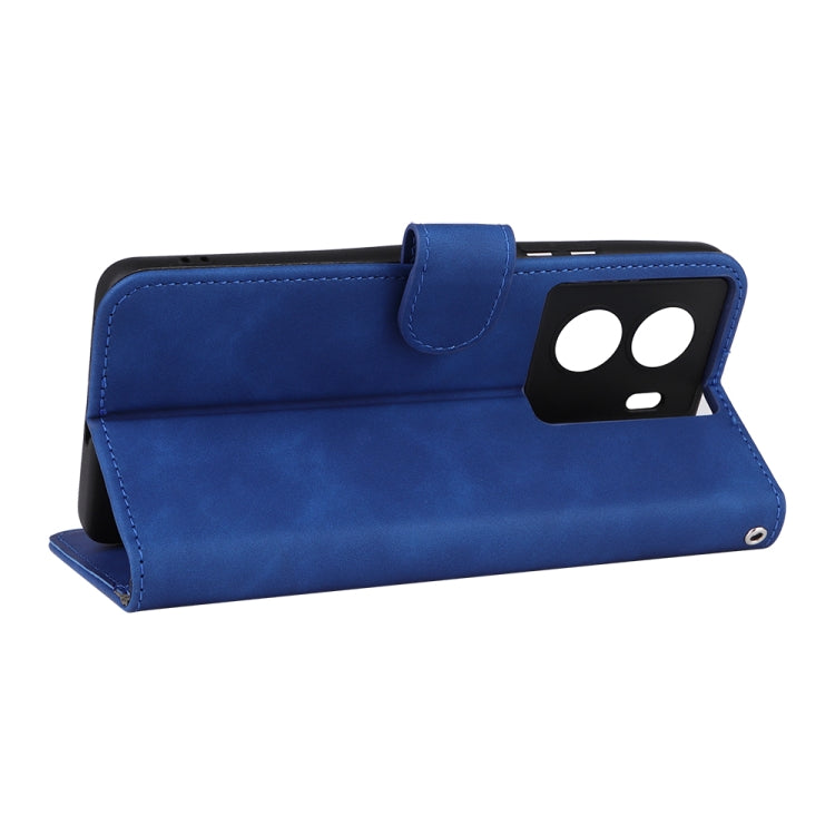 For vivo iQOO Z7 Skin Feel Magnetic Flip Leather Phone Case