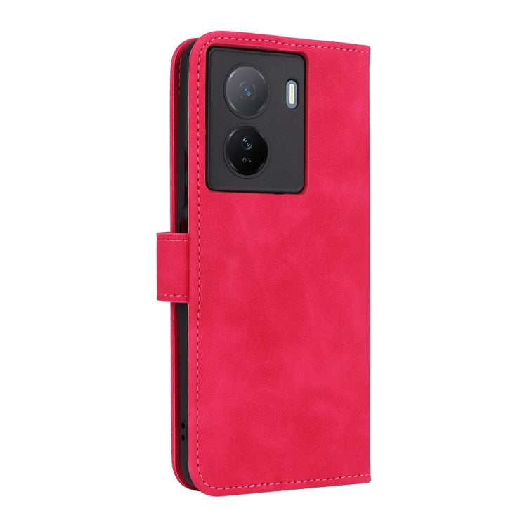 For vivo iQOO Z7 Skin Feel Magnetic Flip Leather Phone Case