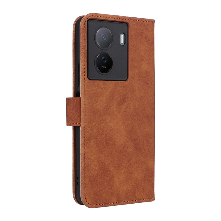 For vivo iQOO Z7 Skin Feel Magnetic Flip Leather Phone Case
