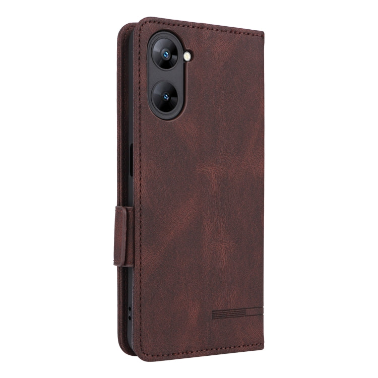 For Realme V30 / V30t 5G Magnetic Clasp Flip Leather Phone Case