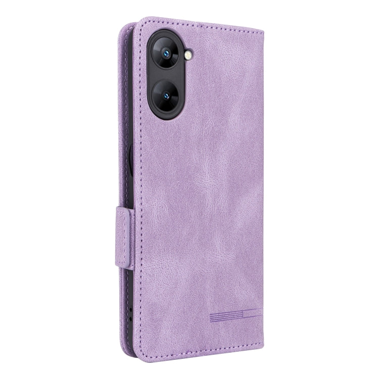 For Realme V30 / V30t 5G Magnetic Clasp Flip Leather Phone Case