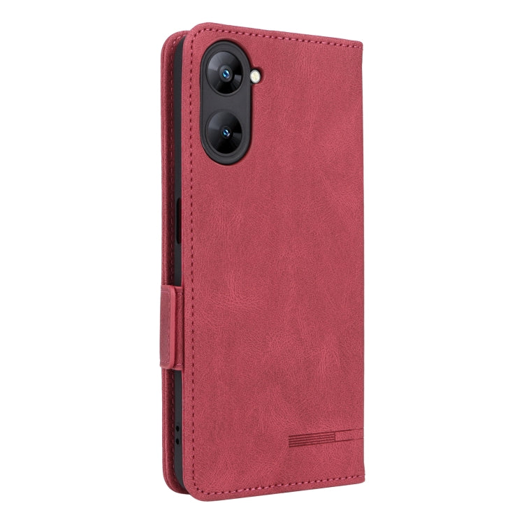 For Realme V30 / V30t 5G Magnetic Clasp Flip Leather Phone Case
