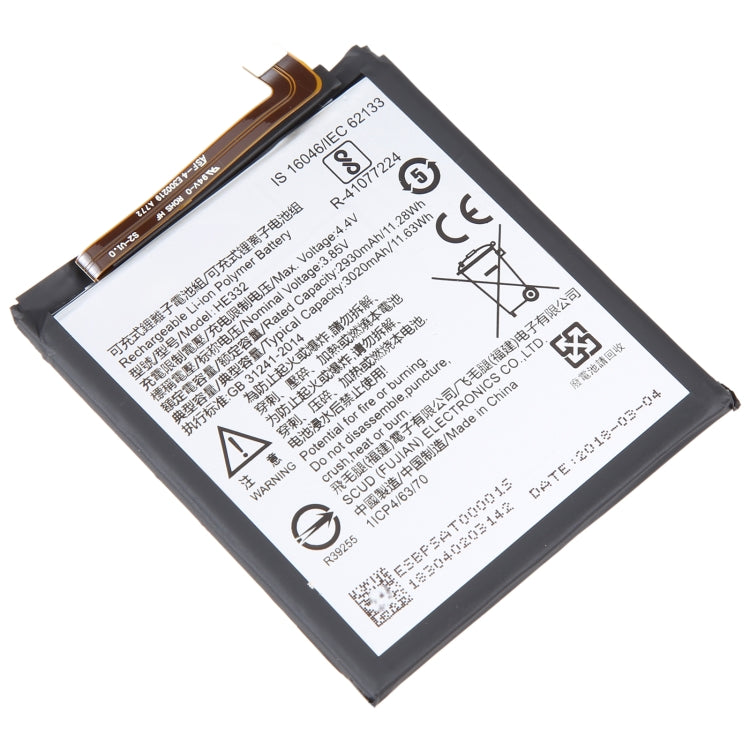 For Sharp Aquos S2 FS8016 FS8010 FS8018 S3 mini 2930mAh Battery Replacement HE332
