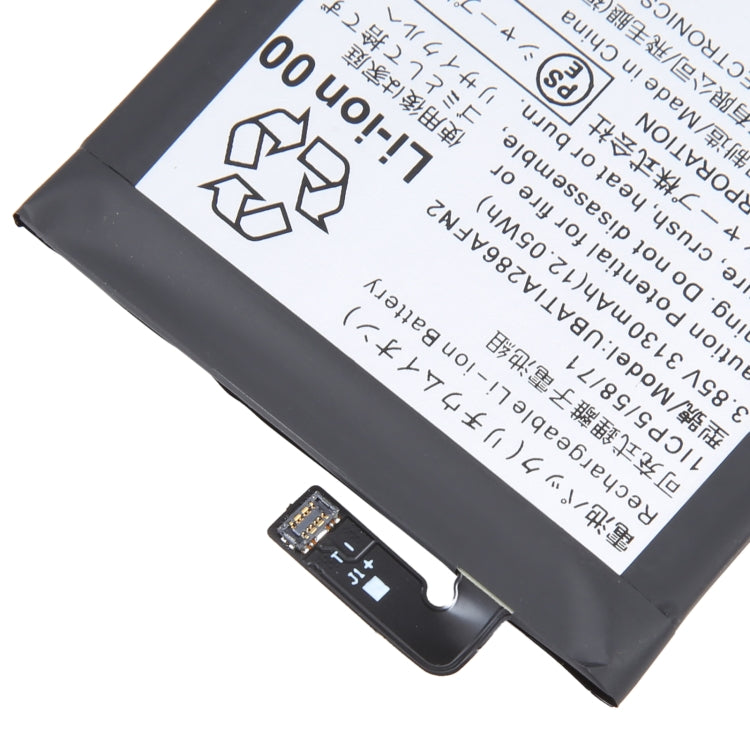For Sharp AQUOS R2 zero 1 SH-03K 3130mAh Battery Replacement UBATIA286AFN2