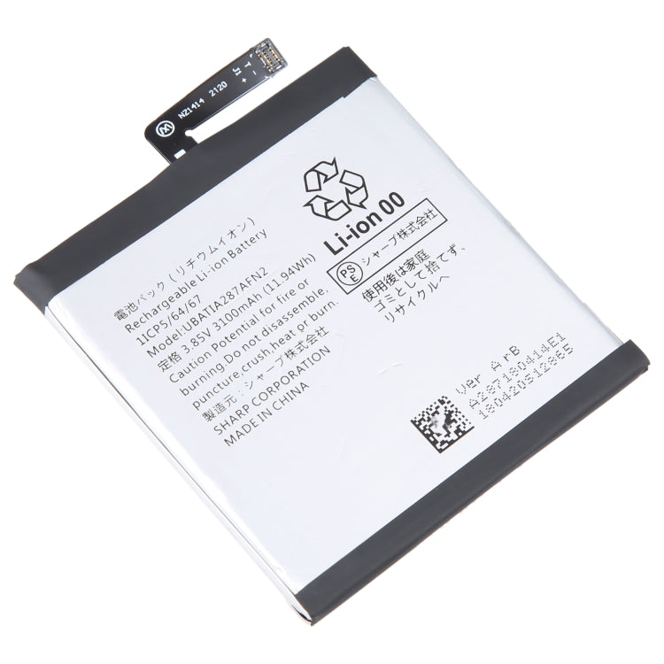 For Sharp Aquos V HE384 3100mAh Battery Replacement UBAT I A287AFN2