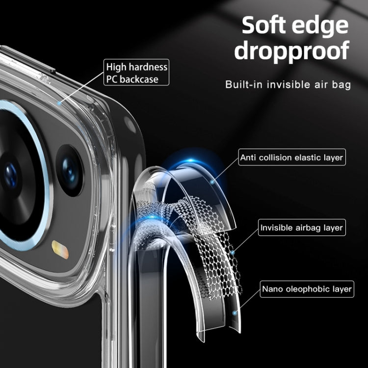 For Huawei P60 Art Armor Clear TPU Hard PC Phone Case