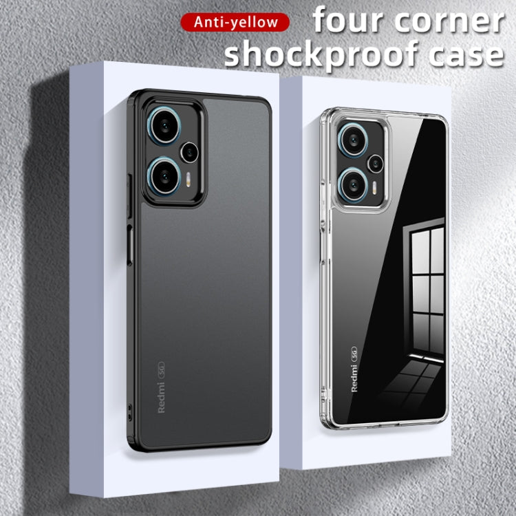 For Xiaomi Redmi Note 12 Turbo Armor Clear TPU Hard PC Phone Case