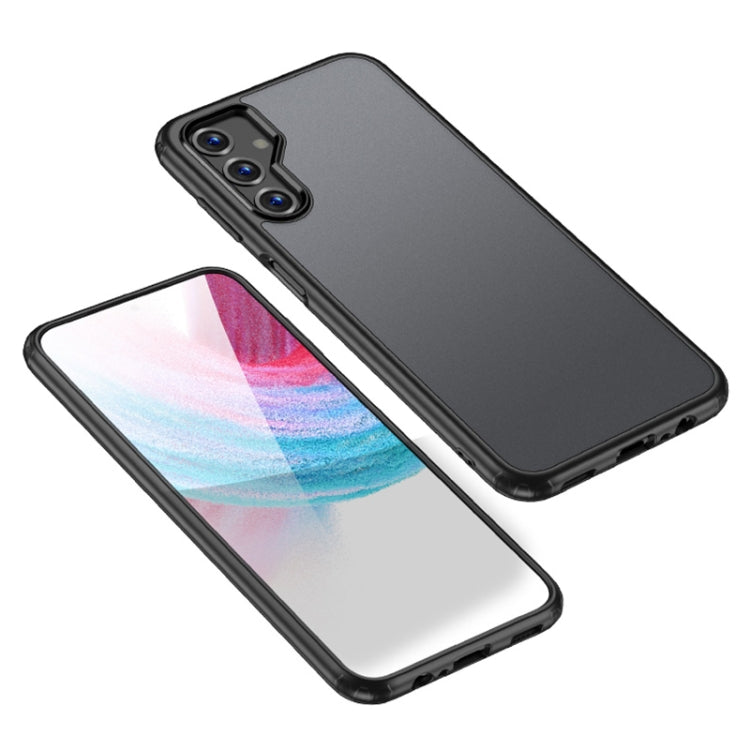 For Samsung Galaxy M14 Armor Clear TPU Hard PC Phone Case