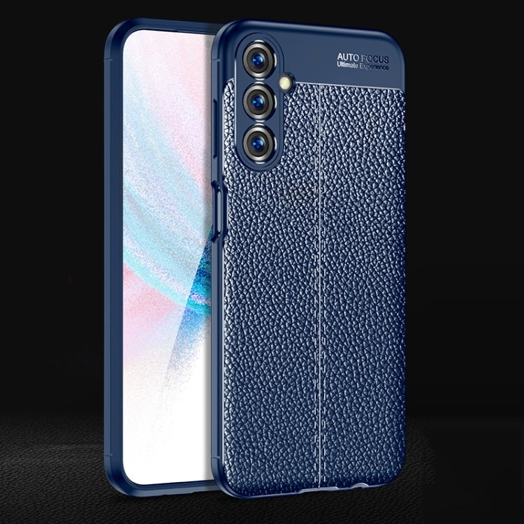For Samsung Galaxy M14 Litchi Texture Shockproof TPU Phone Case